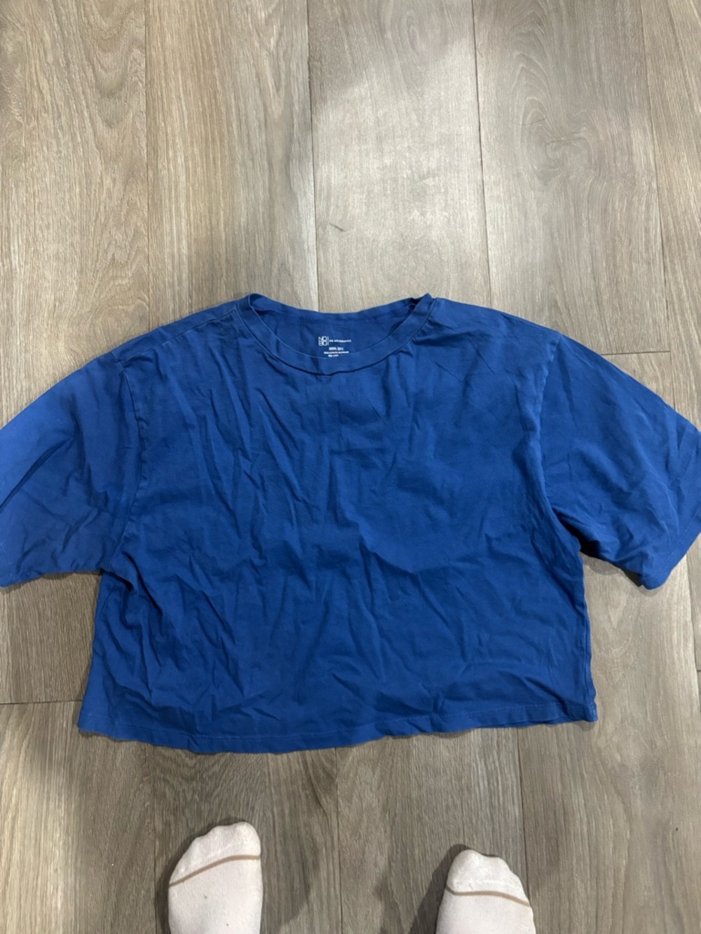 No Boundaries Blue crop top